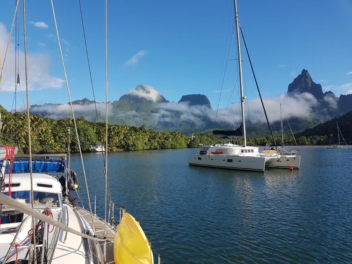 2 Nuits Insolites & 1 Excursion Voile A Bord Du Voilier Mori Ora Moorea Εξωτερικό φωτογραφία