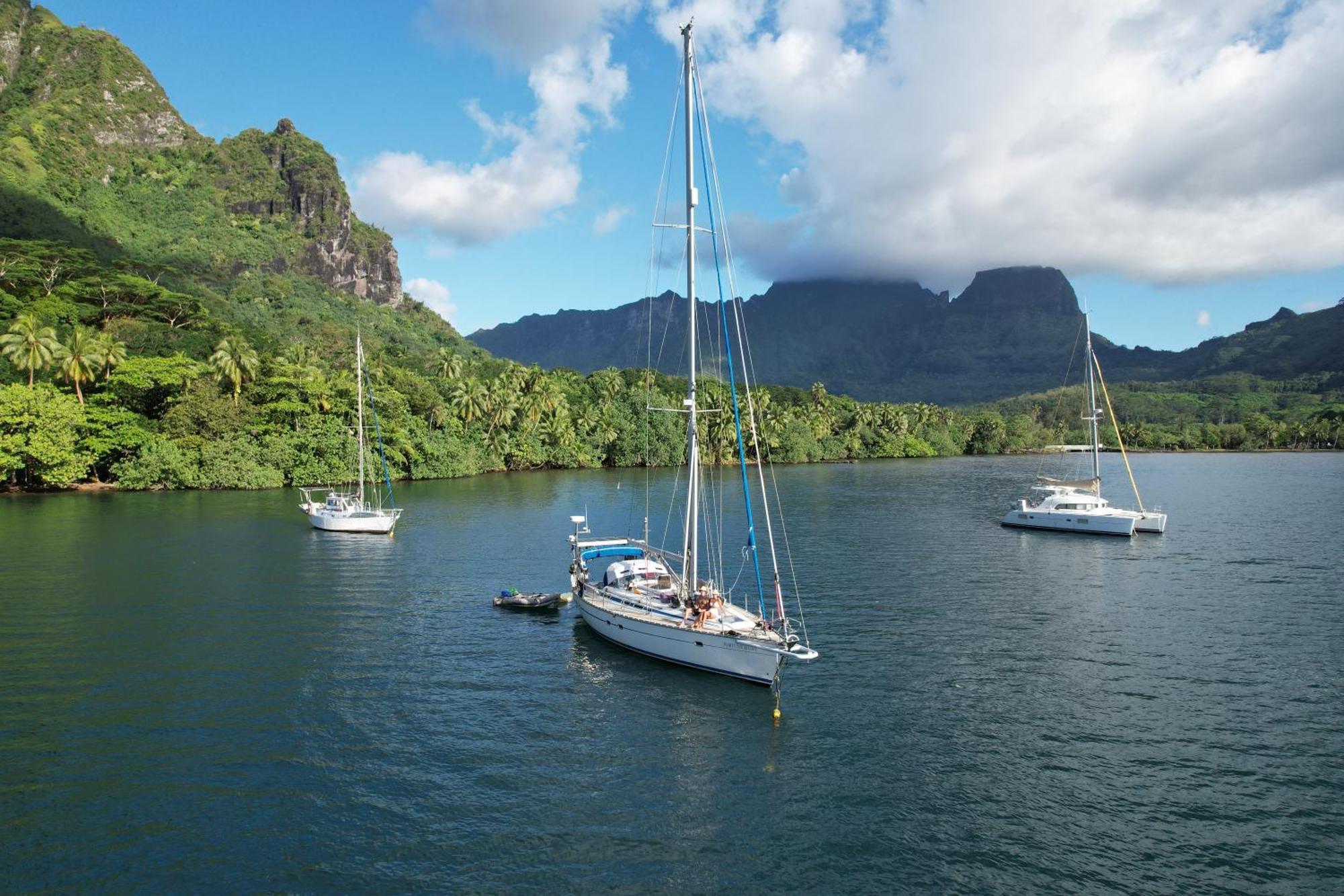 2 Nuits Insolites & 1 Excursion Voile A Bord Du Voilier Mori Ora Moorea Εξωτερικό φωτογραφία